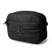 Bolsa Dakota DK181 Transversal Matelassê com Detalhes em Metal e Zíper Frontal