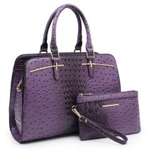 Bolsa Dasein Fashion Fashion Women Fashion, conjunto de 2 peças com carteira Bolsa Dasein Fashion Fashion Women Fashion, conjunto de 2 peças com carteira