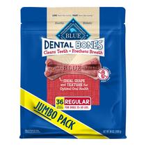 Bolsa de 1,06kg de Ossos para Cães Blue Buffalo Dental Bones Bolsa de 1,06kg de Ossos para Cães Blue Buffalo Dental Bones