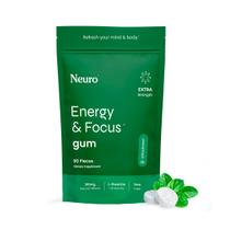 Bolsa de 90 unidades Gum NeuroGum Extra Strength Energy & Focus