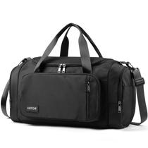 Bolsa de Academia HOTOR Duffle 52x28x27cm com Compartimento para Tênis Preta Bolsa de Academia HOTOR Duffle 52x28x27cm com Compartimento para Tênis Preta