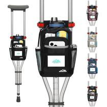 Bolsa de acessórios Crutch Supergear resistente à água preta