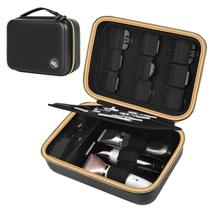 Bolsa de acessórios de barbeiro Boobowl para cortadores e suprimentos preta