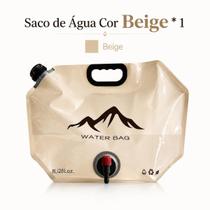 Bolsa de Água Dobrável Portátil Camping Carro Emergência Viagem Outdoor -