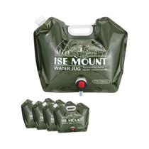 Bolsa De Água Portátil De Grande Capacidade 7.5L Dobrável Com Torneira Material PET Para Atividades