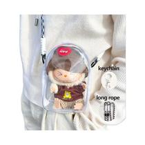 Bolsa De Algodão Labubu Sentado De 15cm, Bolsa De Armazenamento E Exibição Em PVC, Sem Bonecos