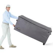 Bolsa de almacenamiento con ruedas NettyPro para cojines de patio al aire libre gris
