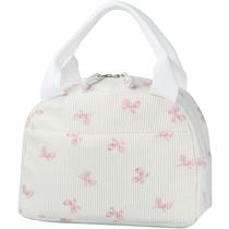 Bolsa de Almuerzo TESAFNG Aislada Reutilizable Rosa para Mujeres