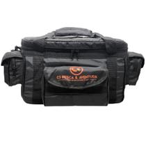 Bolsa de apetrechos pesca camping c3 fishing bag - alta qualidade - reforçada - grande