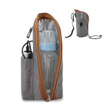 Bolsa de aquecimento de mamadeiras Semme Baby Bottles Portable Grey Bolsa de aquecimento de mamadeiras Semme Baby Bottles Portable Grey