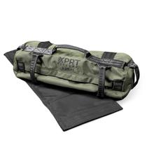 Bolsa de Areia de Treinamento XPRT Fitness - Heavy Duty - Verde Militar - Tamanho Pequeno