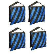 Bolsa de areia StudioFX SADDLEBAG, design com zíper duplo, 4 bolsas