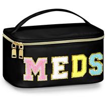 Bolsa de armazenamento BuyCard Medicines Chenille Letter Bag Nylon