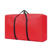 Bolsa de armazenamento de árvore de Natal DNIEBW vermelha grande de 12 pés