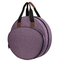 Bolsa de armazenamento de bordado Shinyzone Cross Stitch Purple Oxford