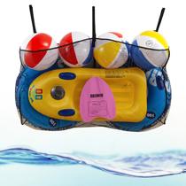 Bolsa de armazenamento de brinquedos flutuantes de piscina MKYSZLT preta de alta resistência