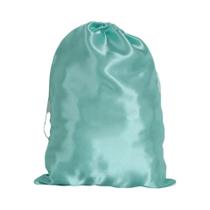 Bolsa De Armazenamento De Cetim De 20 Cores 25x35cm Com Cordão Para Pacotes De Perucas Itens