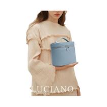 Bolsa De Armazenamento De Maquiagem Portátil De Grande Capacidade, Design Simples E Luxuoso, Bolsa