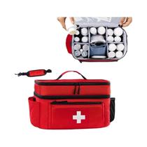 Bolsa De Armazenamento De Medicamentos Portátil De Grande Capacidade Para Viagem Kit De Emergência