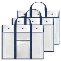 Bolsa de armazenamento de pôsteres GAMENOTE grande 80x64cm com bolso extra