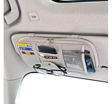 Bolsa de armazenamento de vários bolsos da Car Sun Viseira Organizer Bolsa de armazenamento de vários bolsos da Car Sun Viseira Organizer