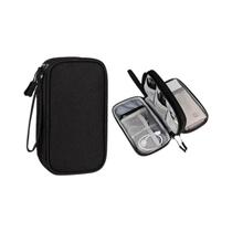 Bolsa De Armazenamento Digital Portátil Para Viagem, Organizador De Cabos USB, Caixa De Carregamento