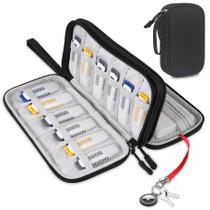 Bolsa de armazenamento Lacdo USB Flash Drive Case para Sandisk/Samsung