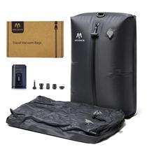 Bolsa de Armazenamento MEGABACK para Viagem com Saco a Vácuo e Bomba Elétrica Bolsa de Armazenamento MEGABACK para Viagem com Saco a Vácuo e Bomba Elétrica