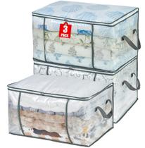 Bolsa de armazenamento MKOKYD 80L Clear Large para armário de quarto