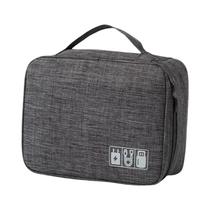 Bolsa De Armazenamento Multifuncional Para Viagem Para Eletrônicos, Fones De Ouvido, Cabos De Dados,