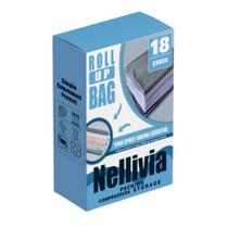 Bolsa de armazenamento Nellivia, pacote com 18 sacos de compressão de viagem Bolsa de armazenamento Nellivia, pacote com 18 sacos de compressão de viagem