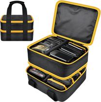 Bolsa de Armazenamento para Baterias Steadtep - Compatível com Dewalt/Milwaukee 20V/18V/12V