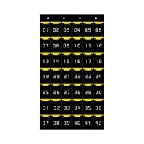 Bolsa De Armazenamento Para Celulares De Sala De Aula, Organizador Portátil Suspenso Com 48, 54 Ou