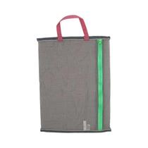 Bolsa De Armazenamento Portátil Fina E Dobrável Em Malha De Nylon Translúcida Para Viagem, Para