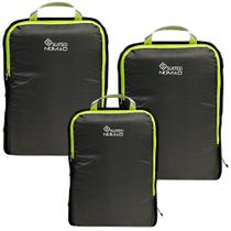 Bolsa de armazenamento SUITEDNOMAD Conjunto de cubos de embalagem de compressão ultraleve