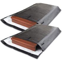 Bolsa de armazenamento Table Leaf Acolchoada ROSROSE, pacote com 2 unidades, preta, 51 x 50 cm Bolsa de armazenamento Table Leaf Acolchoada ROSROSE, pacote com 2 unidades, preta, 51 x 50 cm