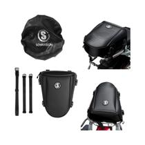 Bolsa De Assento Traseiro Para Motocicleta À Prova d'Água De Grande Capacidade Com Capa De Chuva, Bolsa De Assento Traseiro Para Motocicleta À Prova d'Água De Grande Capacidade Com Capa De Chuva,