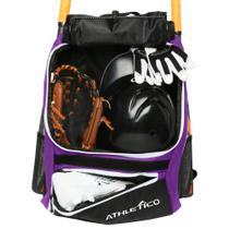 Bolsa de bastão de beisebol Mochila atlética para beisebol, T-Ball e Softball