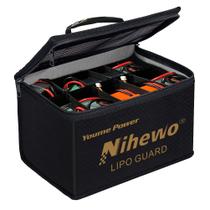 Bolsa de bateria Lipo Nihewo Lipo Safe à prova de fogo à prova de explosão