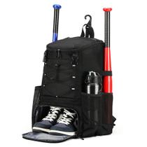 Bolsa de beisebol AI EN JIU Bolsa de softball para meninos e adultos preta Bolsa de beisebol AI EN JIU Bolsa de softball para meninos e adultos preta