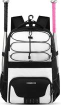 Bolsa de beisebol COMECOI Mochila de softball com compartimento para sapatos Bolsa de beisebol COMECOI Mochila de softball com compartimento para sapatos