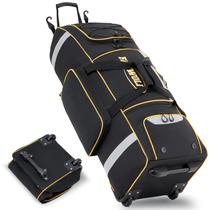 Bolsa de Beisebol Fanwoli 81L com Rodinhas para Equipamento de Catcher e Softbol Bolsa de Beisebol Fanwoli 81L com Rodinhas para Equipamento de Catcher e Softbol