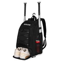Bolsa de Beisebol Goloni 40L com Compartimento para Tênis Preta Bolsa de Beisebol Goloni 40L com Compartimento para Tênis Preta