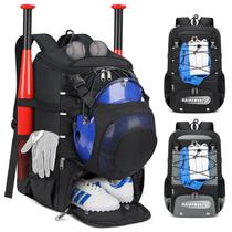 Bolsa de beisebol RAINSMORE Leve Impermeável Preta Oxford