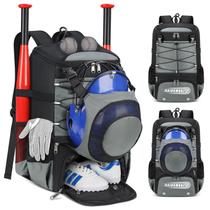 Bolsa de beisebol RAINSMORE Lightweight Waterproof Oxford Grey