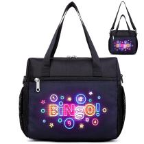 Bolsa de Bingo Grande FOKDUVB à Prova d'Água com Bolsos para Suprimentos