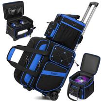 Bolsa de Boliche para 3 Bolas BOSSTIN Multi-Bolsos Tamanho 15 Bolsa de Boliche para 3 Bolas BOSSTIN Multi-Bolsos Tamanho 15