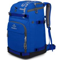 Bolsa de botas de esqui SEMSTY 55L impermeável para esqui e snowboard azul