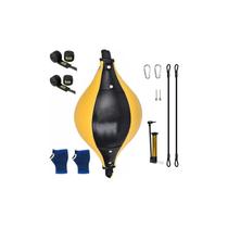 Bolsa de boxe de material sintético com envoltórios elásticos