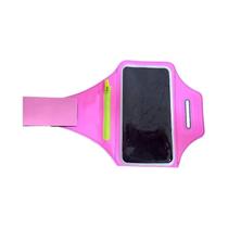 Bolsa De Braço Unissex Para Fitness Com Zíper Para Armazenamento De Telefone E Fones De Ouvido Para